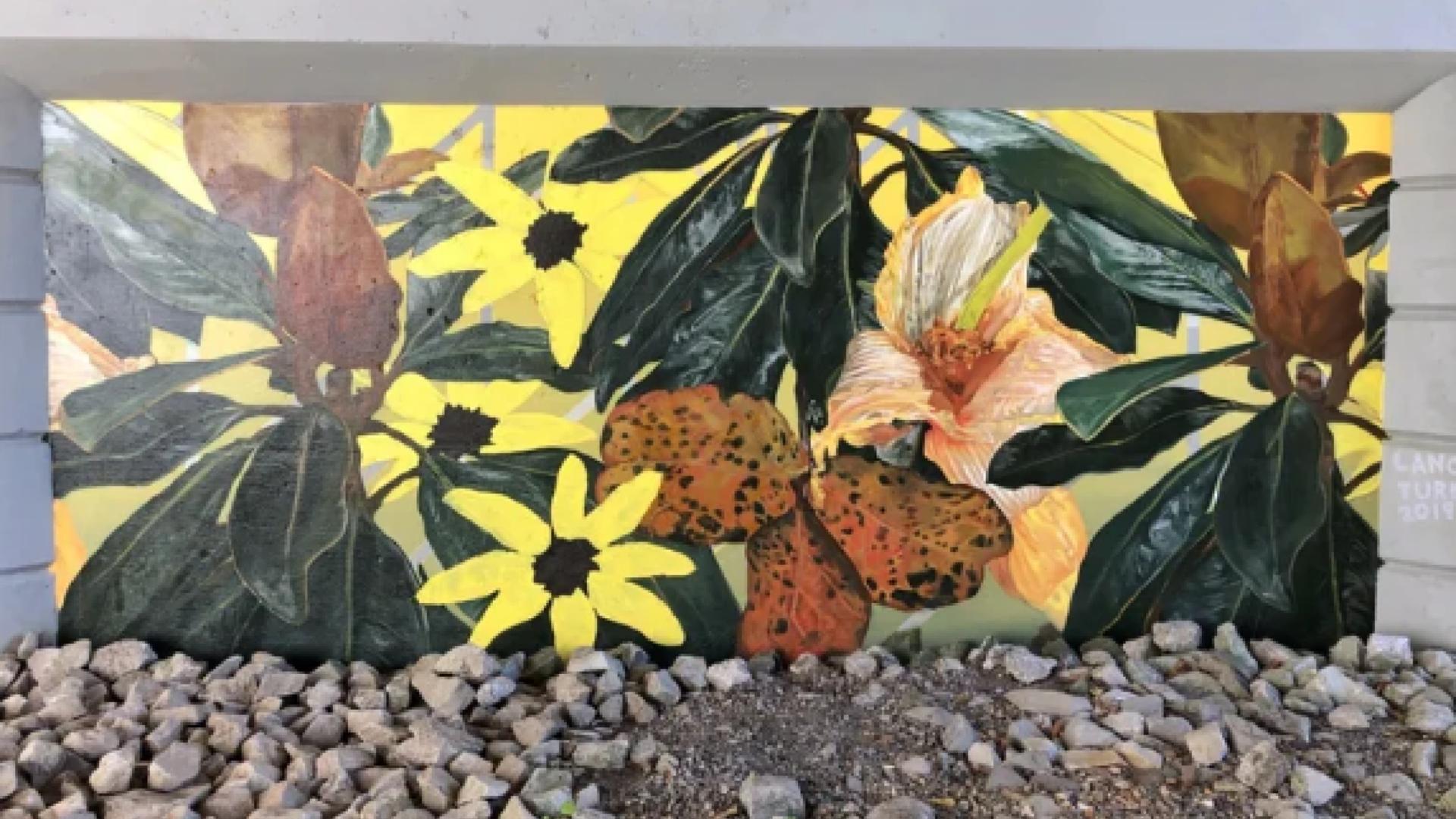"Black-Eyed Susan" mural