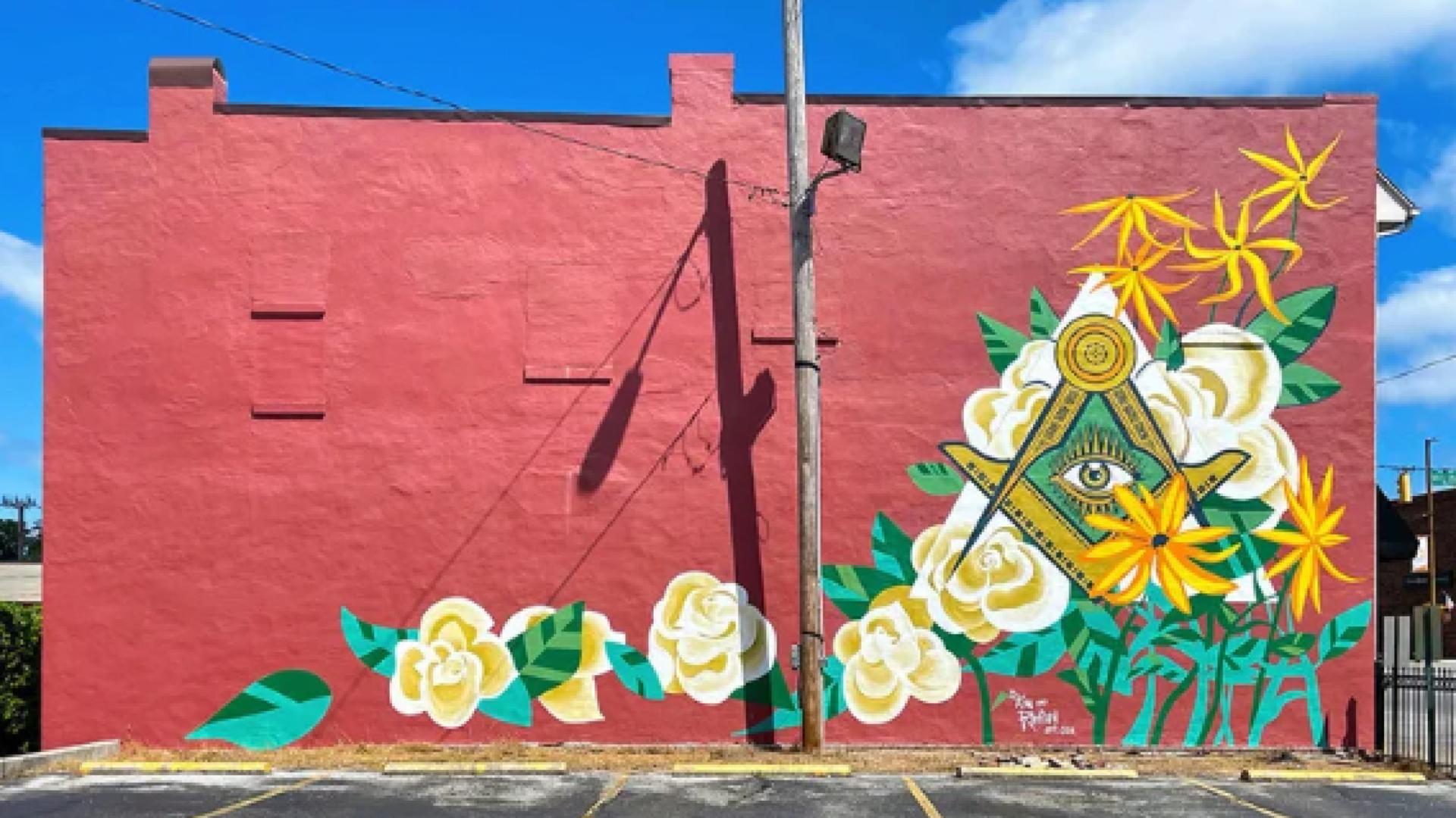 Masonic Mural