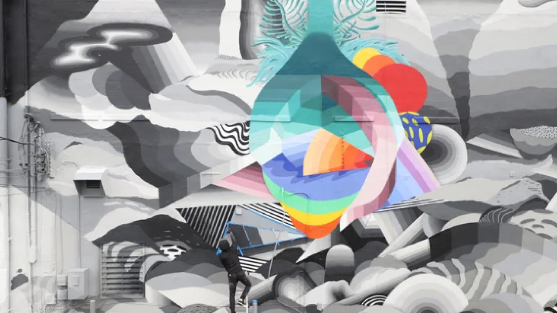 "Landscape of the Heart" Mural
