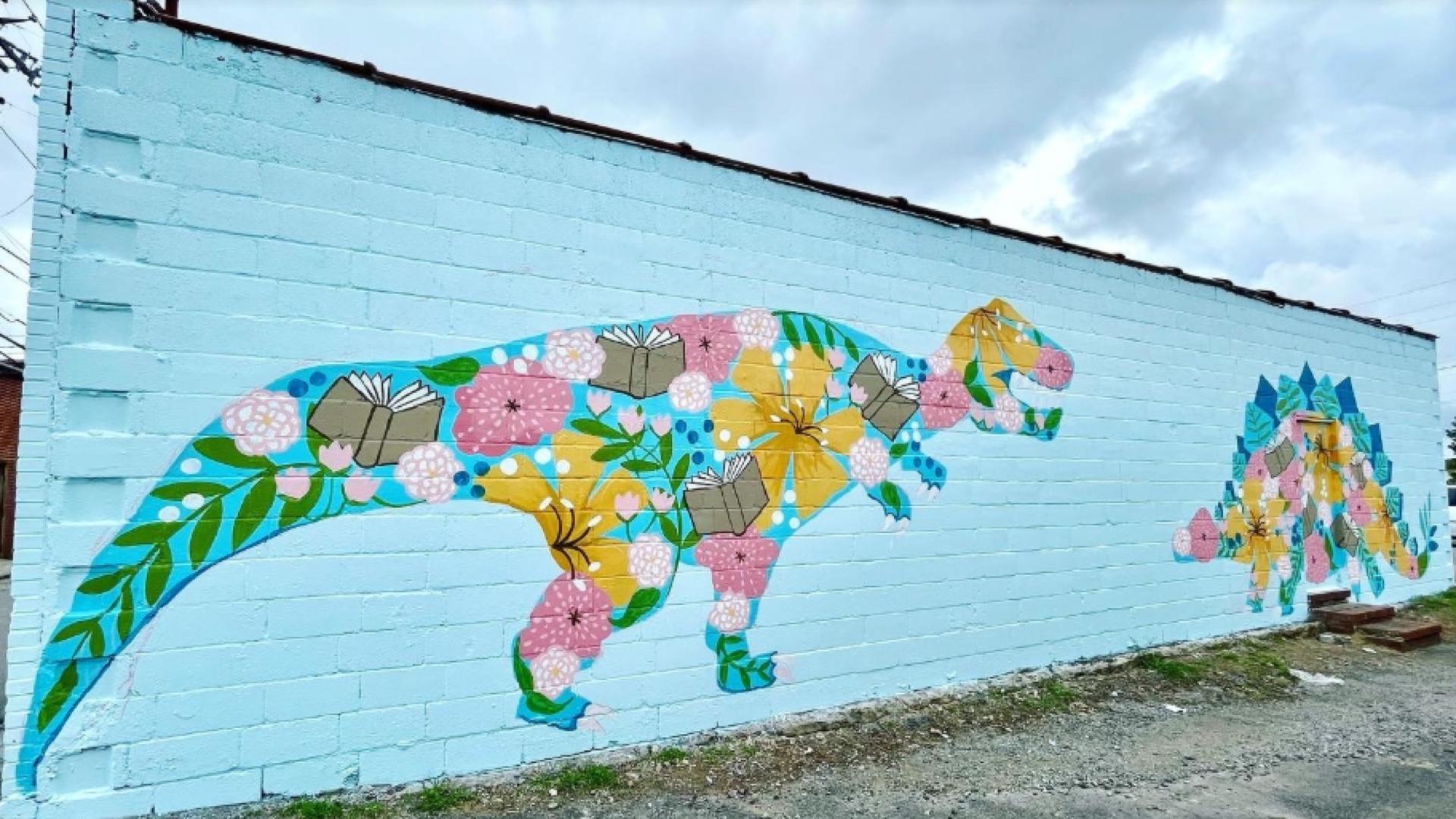 "To all the clever girls" Mural