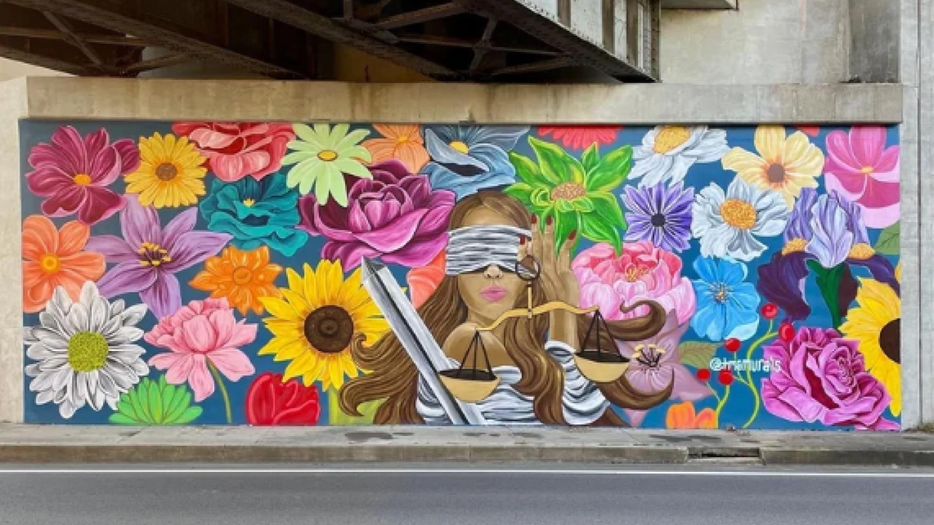 "Lady Justice" Mural