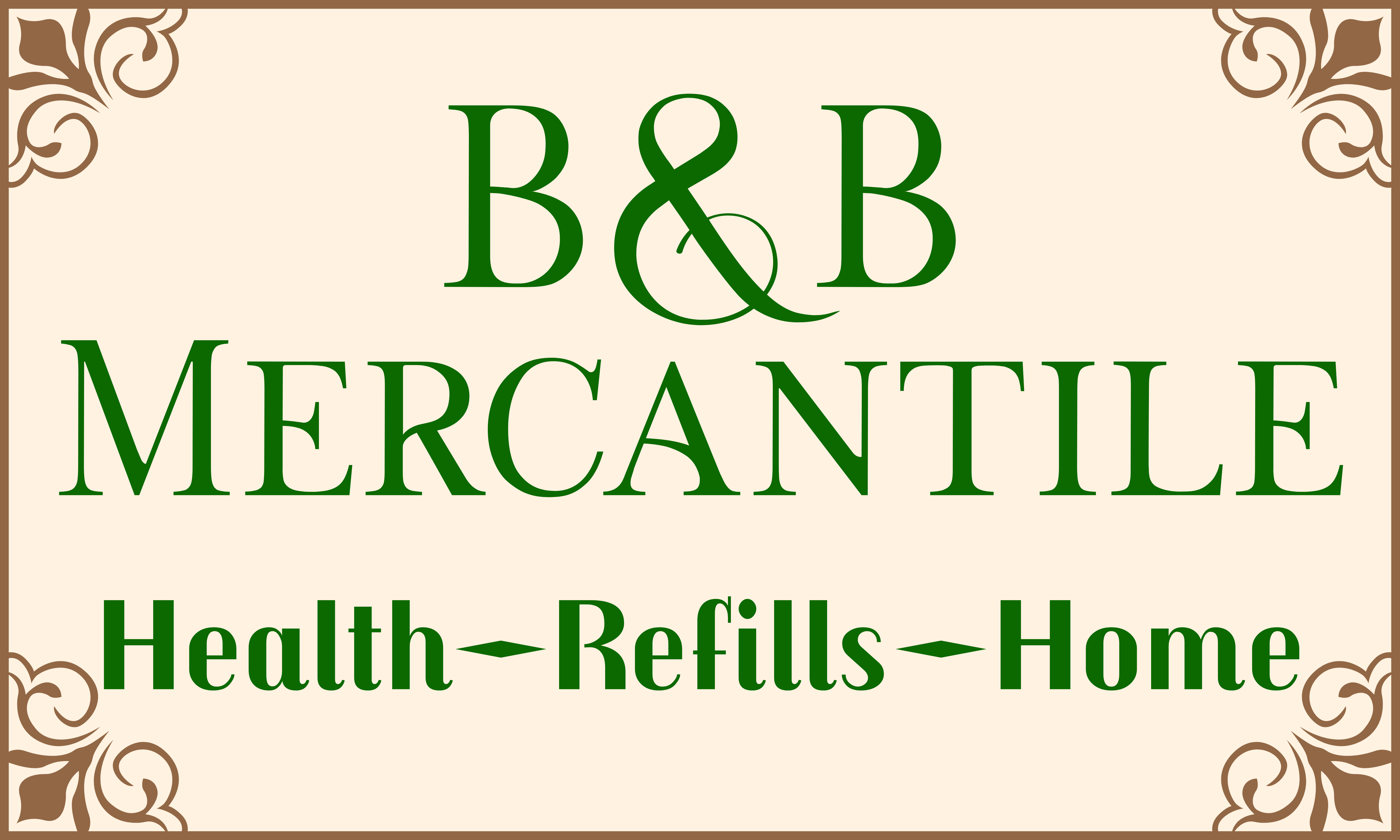 B&B Mercantile logo